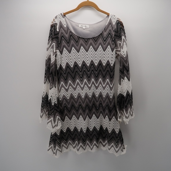 Nicole Marie Knit Cover Up Swimwear Size S - Picture 1 of 7